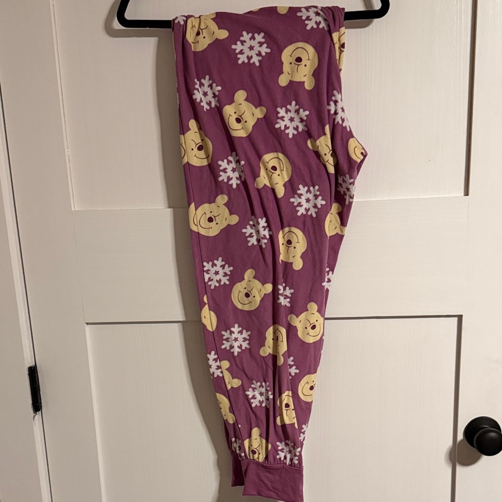 Disney Purple Winnie the Pooh Pajama Pants